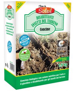 CONCIME E DISABITUANTE INSETTI DEL TERRENO FLEUR DU SOLEIL