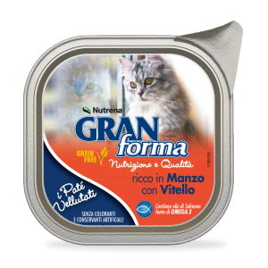 GRANFORMA PATÉ RICH IN BEEF WITH VEAL