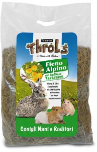 THROLS FIENO ALPINO CON RADICI DI TARASSACO