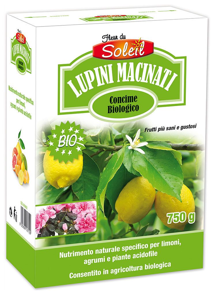 Altea Lupini Macinati 3kg - Concime Granulare Per Piante Da Orto E Giardino - Fertilizzante Naturale Multicolore