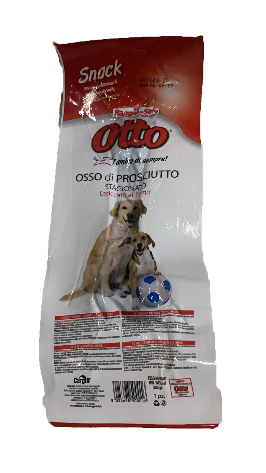 Alimento complementare per cani: Otto Osso Di Prosciutto