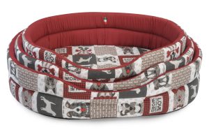 CUCCE MEDIE LOVE DOG SET 3 PZ