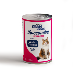 GRANFORMA BOCCONCINI BI-GUSTO RICCHI IN VITELLO E TACCHINO STERILIZED