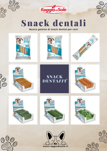 foto Novità: linea completa di Snack per cani Dental